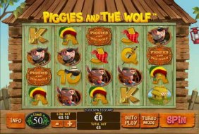 Piggies and the Wolf  -  Playtech